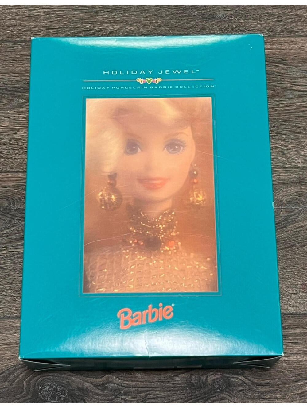 Holiday Jewel Barbie (1995) Holiday Porcelain Barbie Collection Vintage NRFB